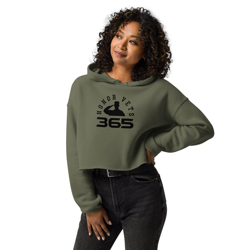 Crop Hoodie - Honorvets365