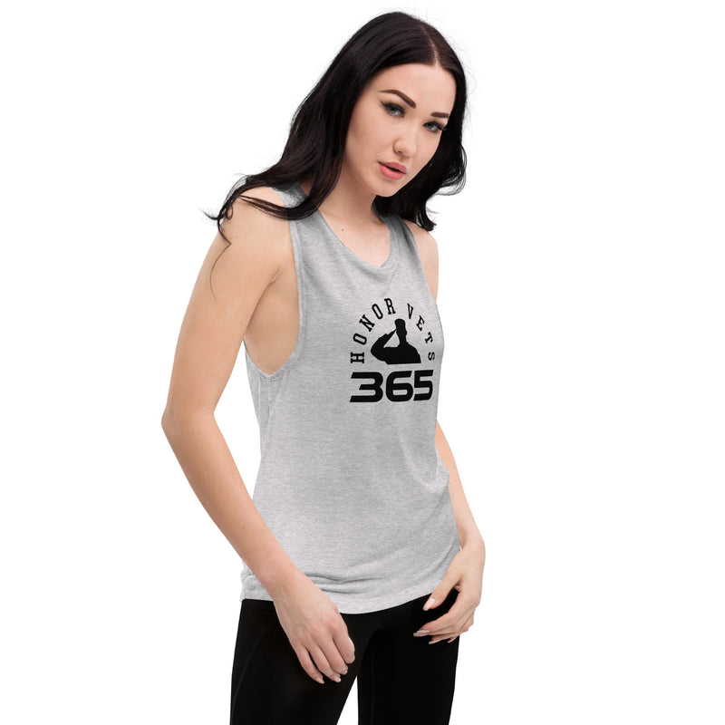 Ladies Muscle Tank - Honorvets365