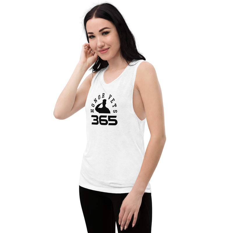 Ladies Muscle Tank - Honorvets365